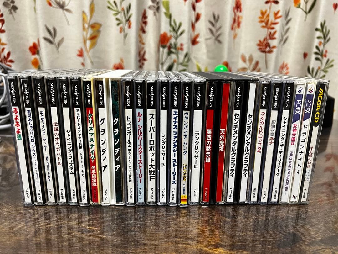 セガサターンソフト 23本 + メガCDソフト 1本 + PCFXソフト 2本