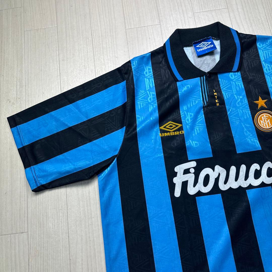 希少UMBROインテルミラノユニフォームLイングランド製