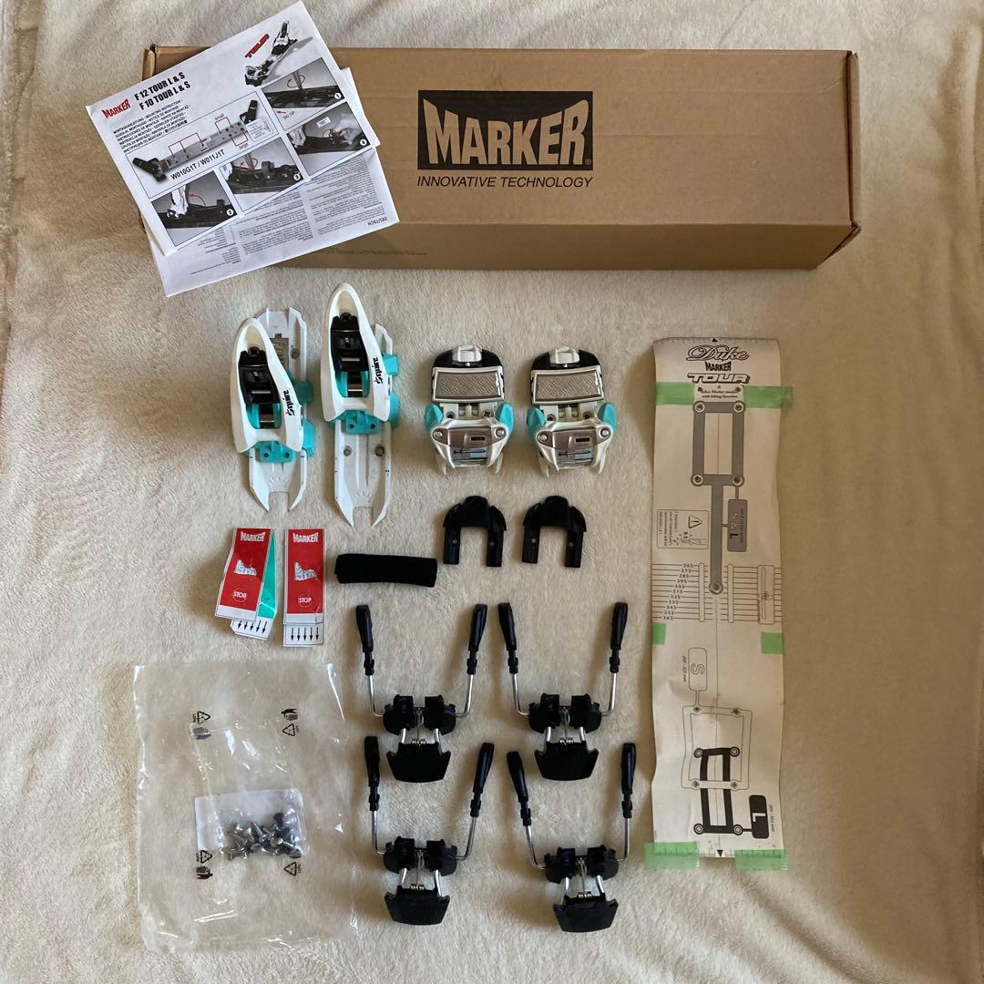 Marker Squire スキー　ビンディング　ターコイズブルー