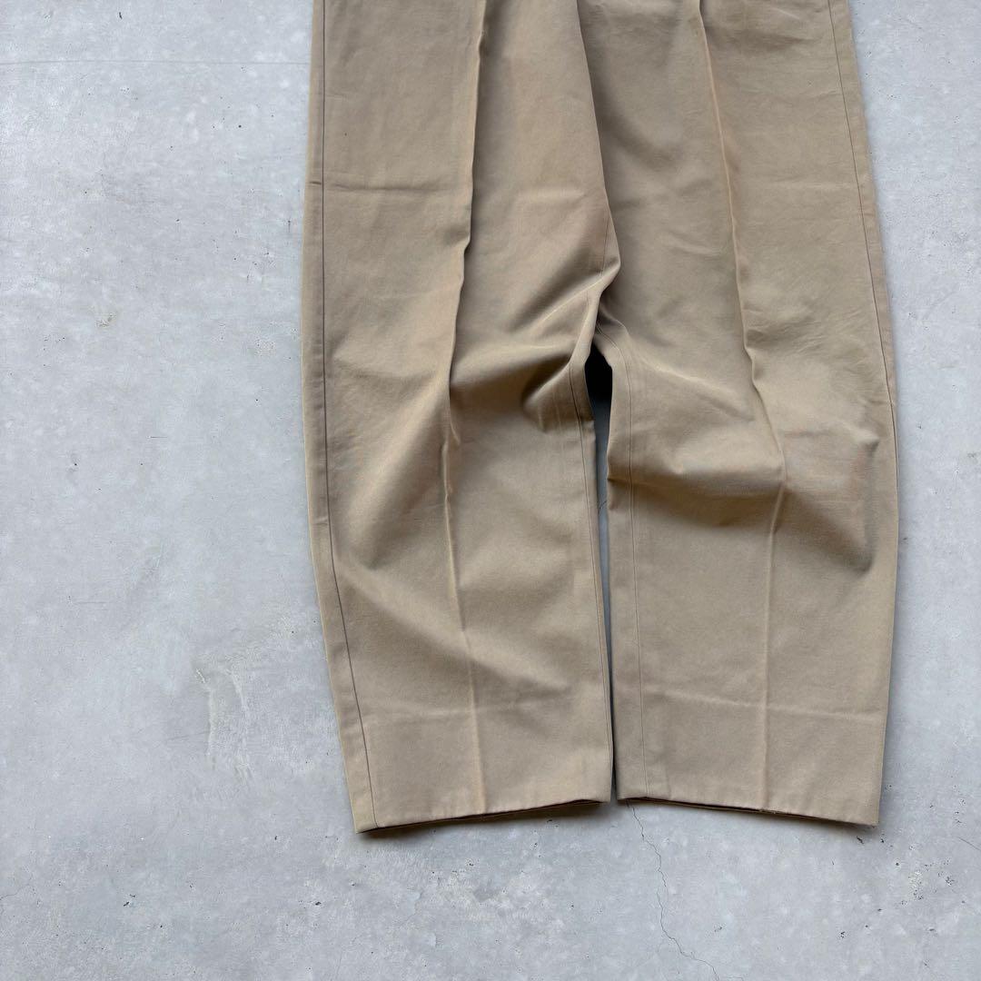 90s GIORGIO ARMANI スラックス　チノパン　ワイド　イタリア製