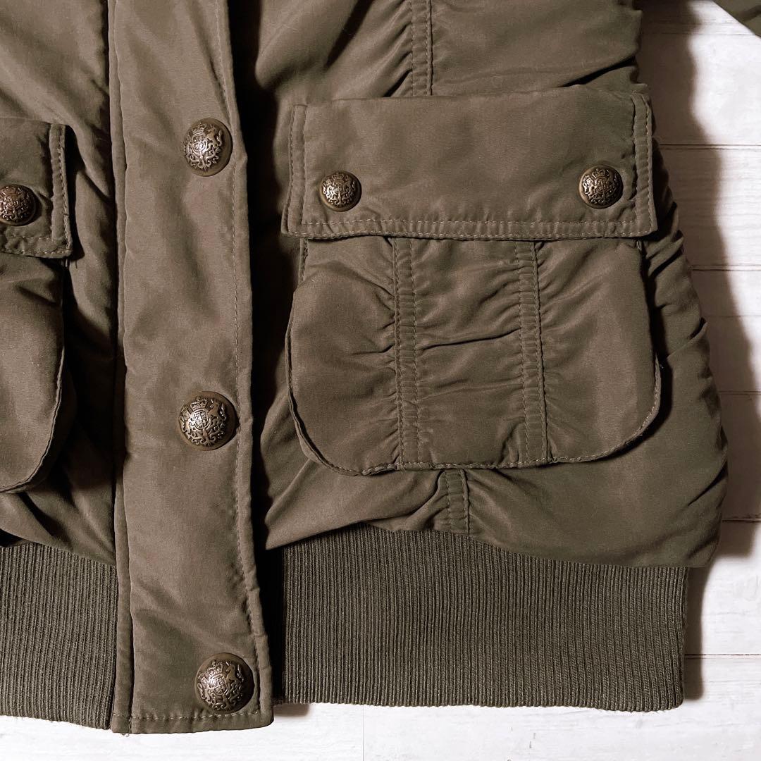 モッズコート ミリタリー ジャケット リアルファー 平成ギャル y2k グランジ