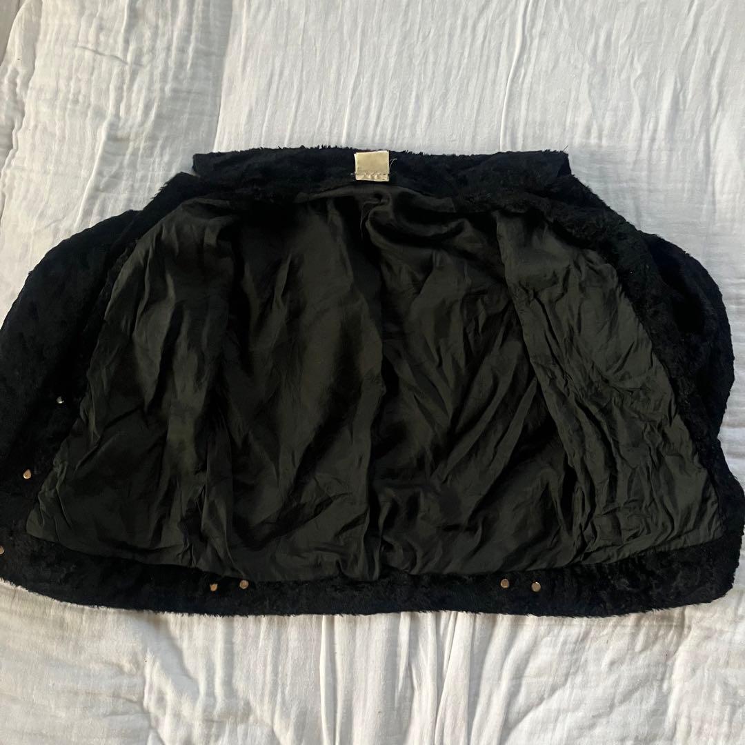 agnès b.　アニエスベー　ジャケット フェイクファー