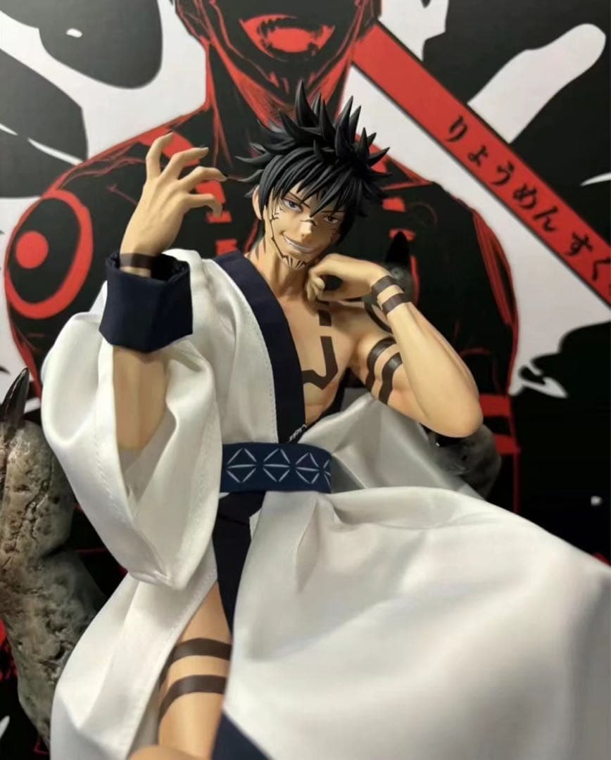 呪術廻戦 両面宿儺 伏黒恵 ガレージキット ガレキ スタチュー③