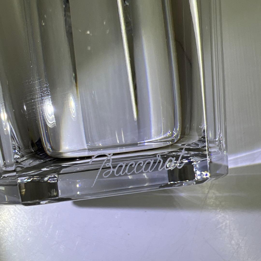 バカラ　アルクール花瓶　共箱　高さ17㎝　東Y7-1119☆1F