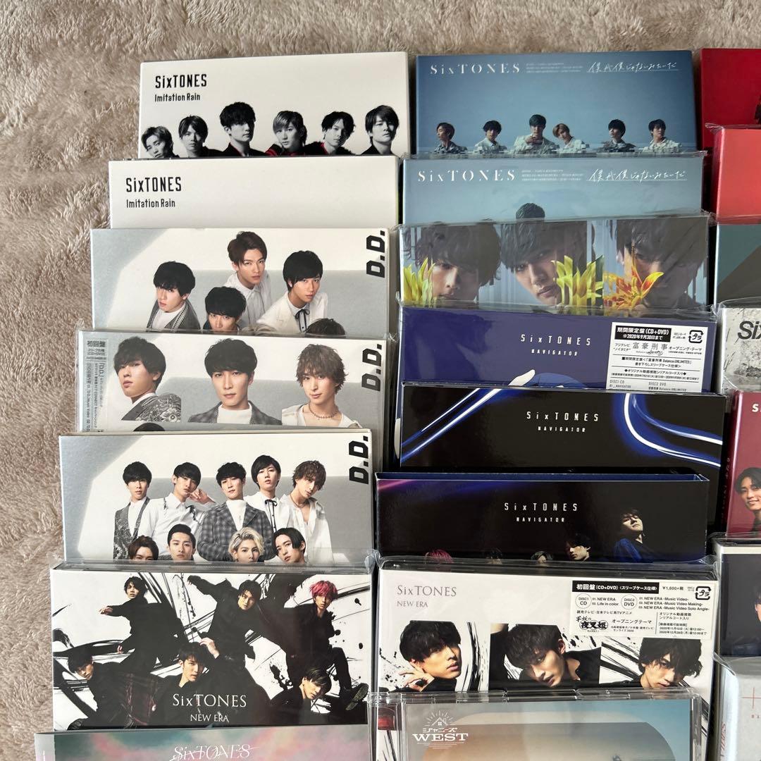 【SixTONES】CD28枚＆アルバム9枚&特典34点セット