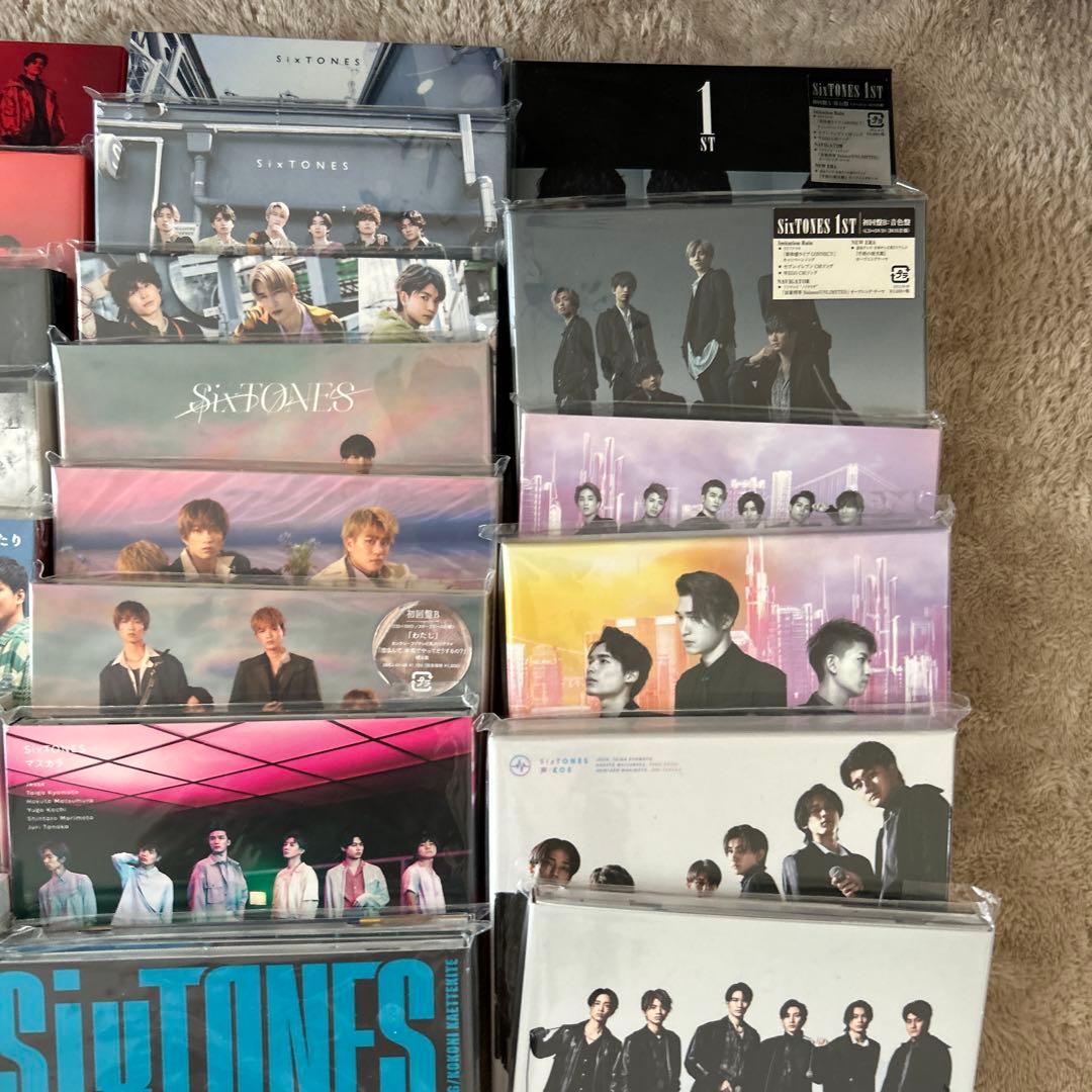 【SixTONES】CD28枚＆アルバム9枚&特典34点セット