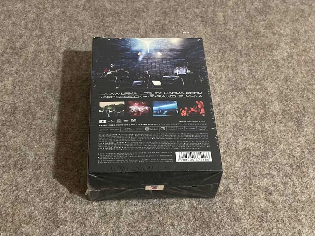 【サイン入り】ROVO 日比谷野音 DVD Tシャツ BOX 勝井祐二 山本精一