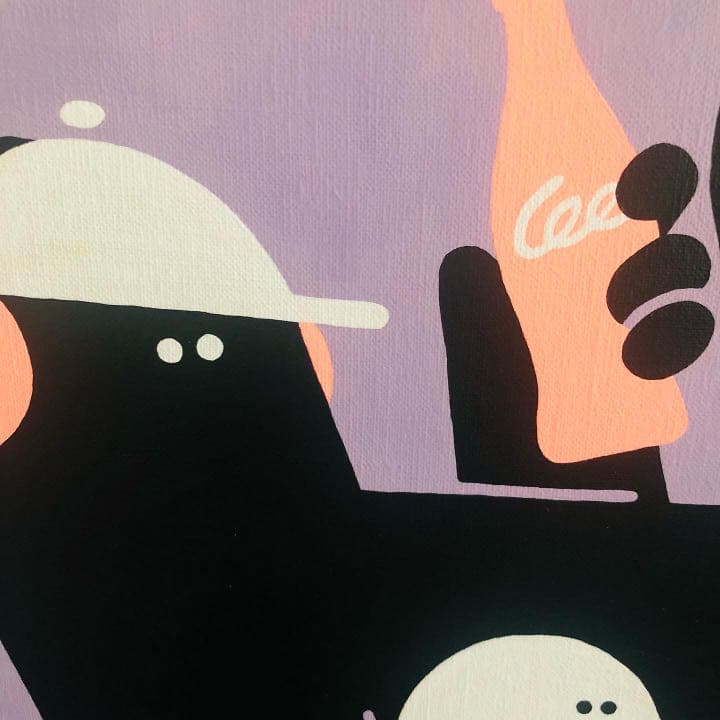 EMU 原画作品& EMU Sculpture& EMU boyフィギュアset