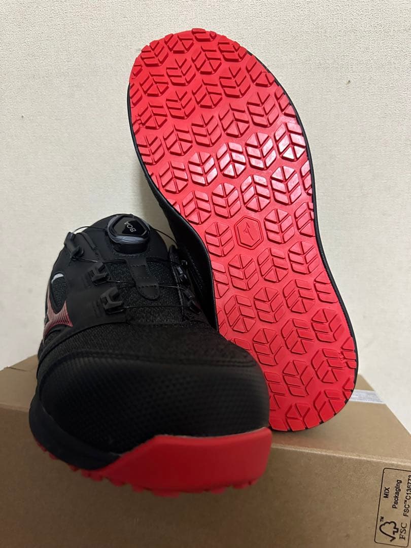 安全靴 ミズノ MIZUNO F1GA220209 25,0㎝ オールマイティー