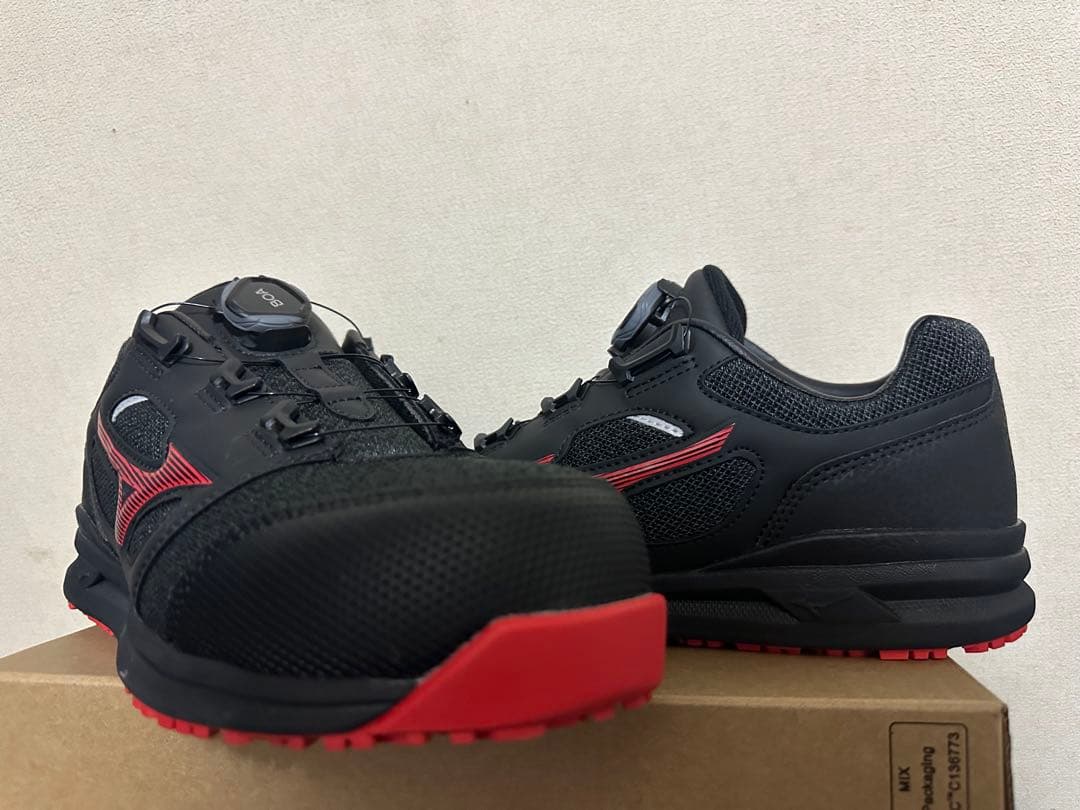 安全靴 ミズノ MIZUNO F1GA220209 25,0㎝ オールマイティー