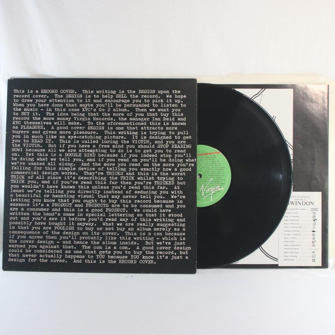 英LP XTC Go 2 UKオリジナル盤 Early Pressing