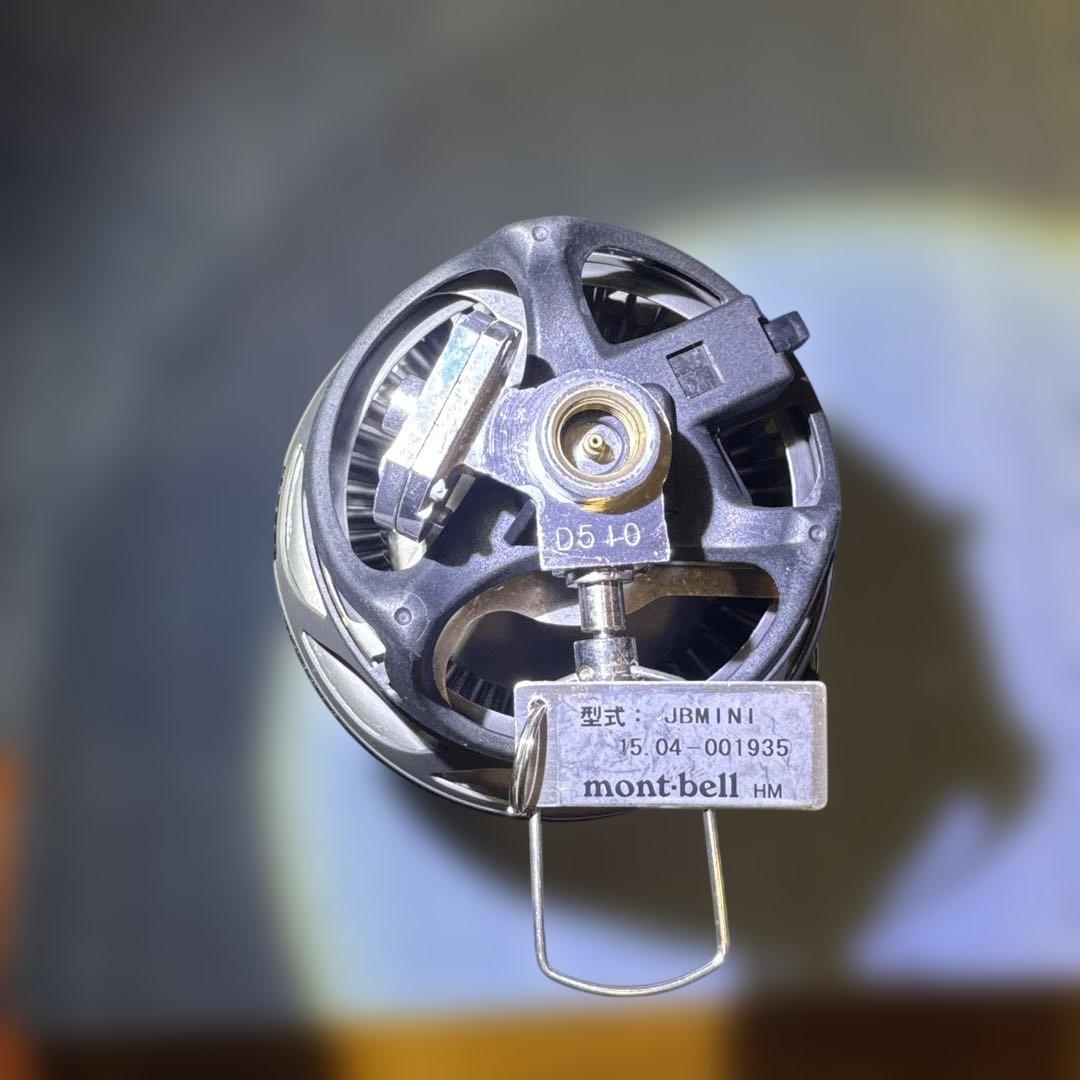 良品　動作確認済み　￼JETBOIL mont-bellアウトドアカセットコンロ