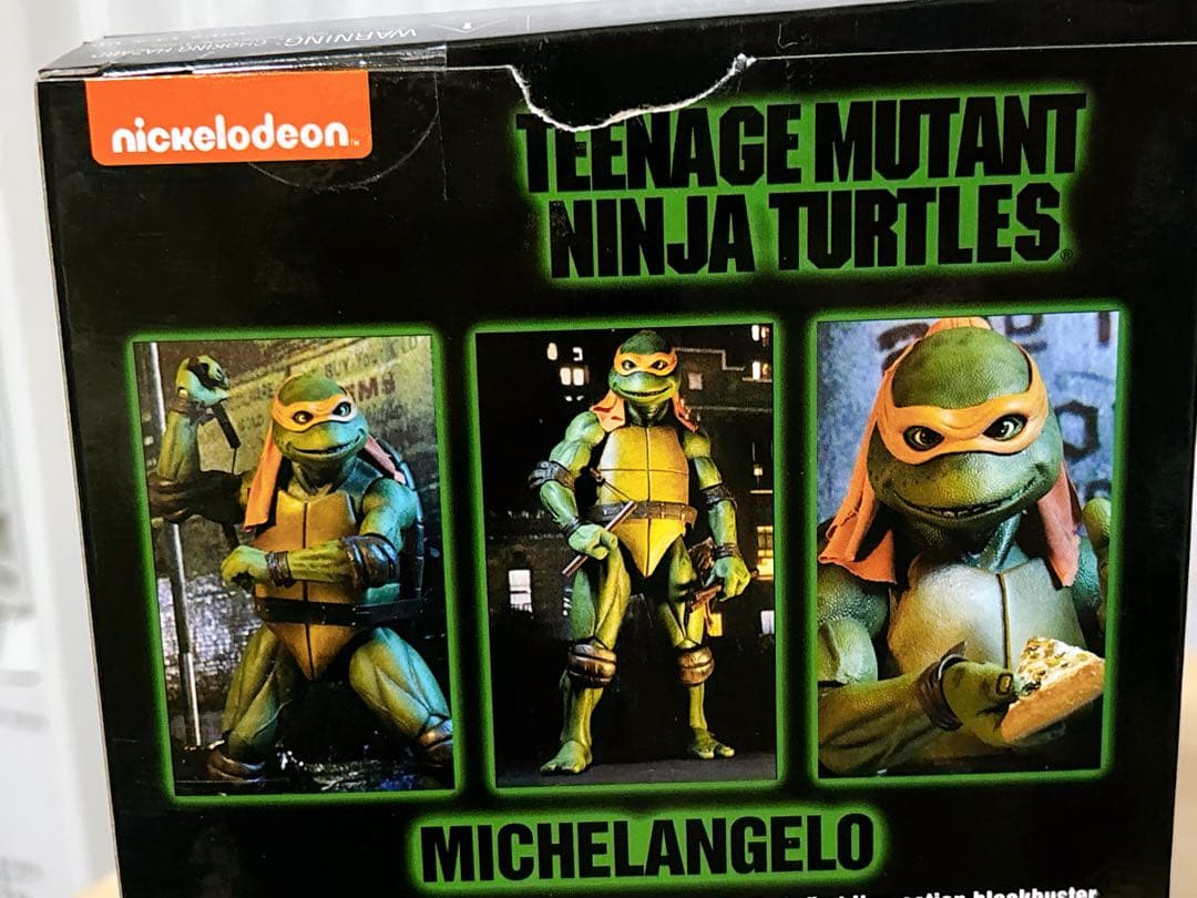 NECA製　ティーンエイジ・ミュータント・ニンジャ・タートルズ　ミケランジェロ