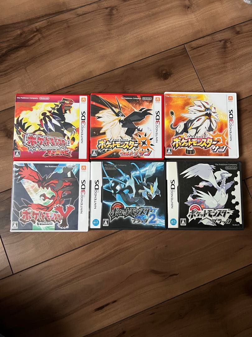 ポケットモンスター ソフト 6作品セット