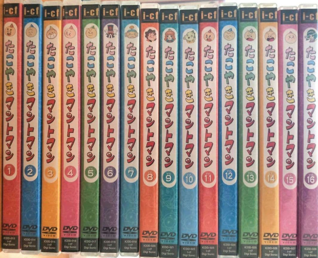 たこやきマントマン DVD 全16巻セット