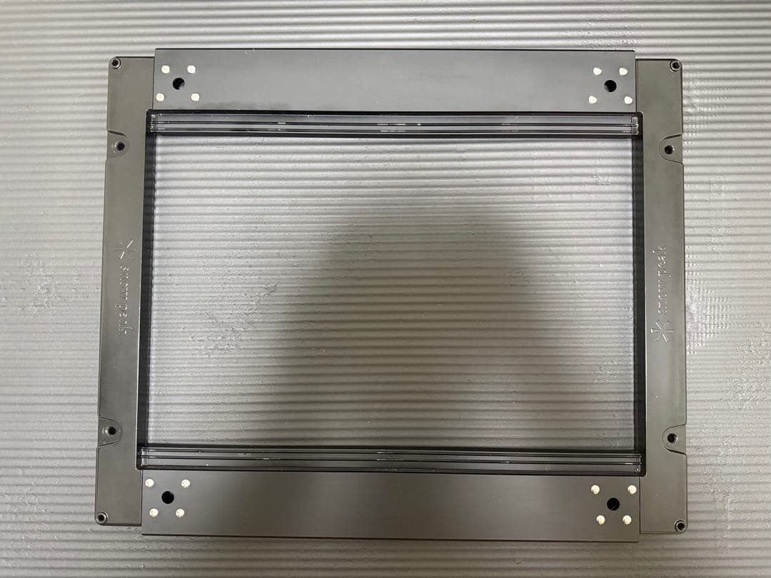 アイアングリルテーブル　ショート　ブラック　雪峰祭限定ブラック400脚４本セット