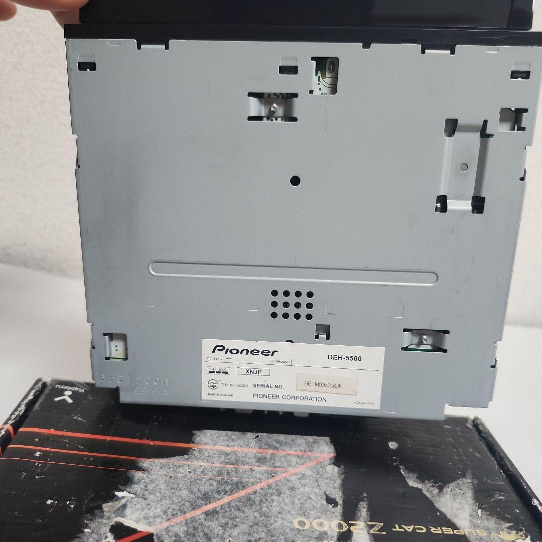 carrozzeria DEH-5500 BT ヘッドユニット