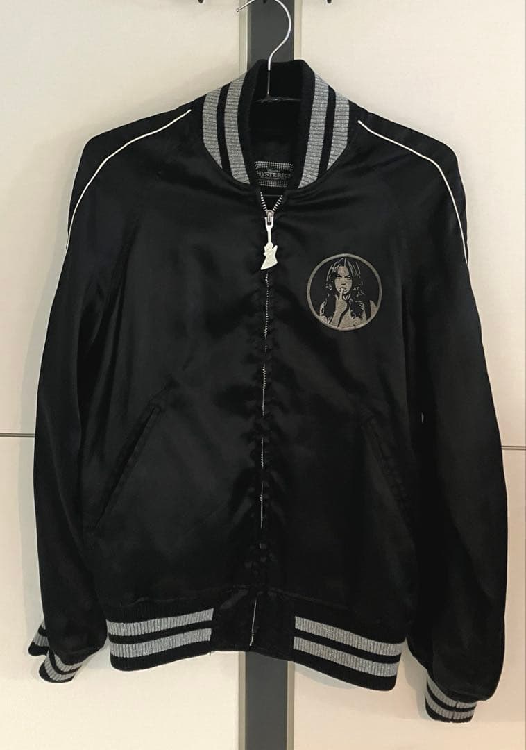 【8/17まで値下げ!!】 Hysteric Glamour スカジャン 黒