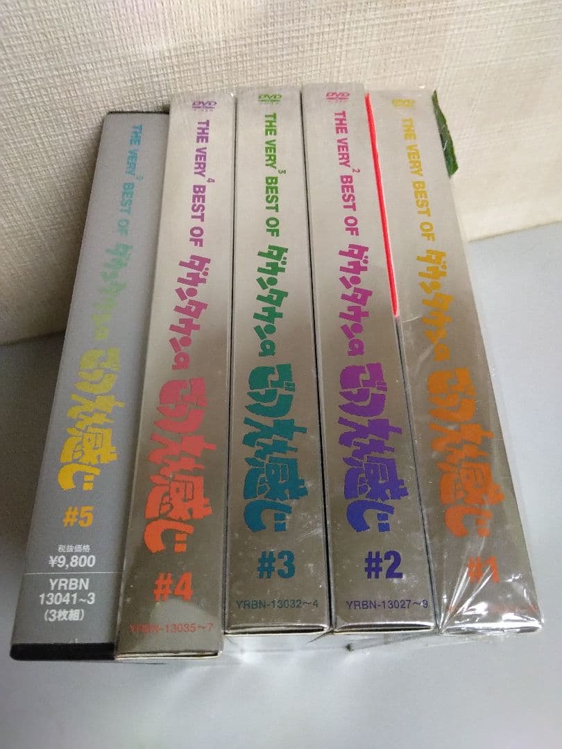 ダウンタウンのごっつええ感じ　セル正規品　全5巻セット