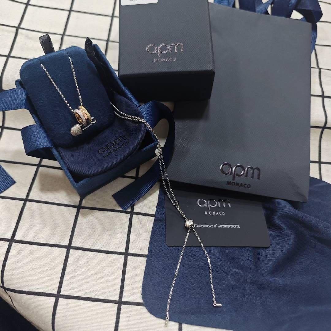 apm Monaco リングモチーフ ネックレス.s925.