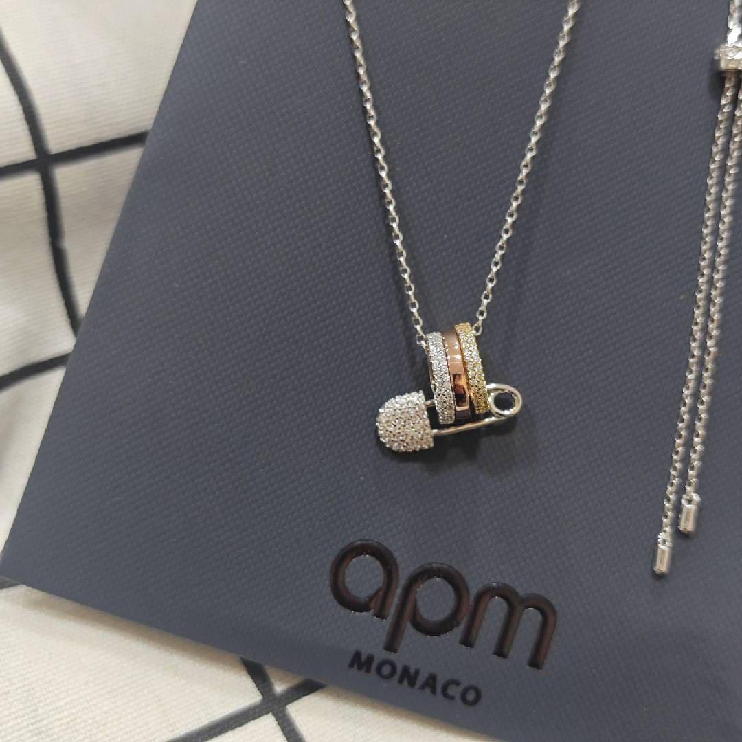 apm Monaco リングモチーフ ネックレス.s925.