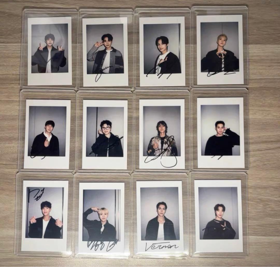 seventeen 中国 一直娱 yizhiyu 上海 特典 12枚セット