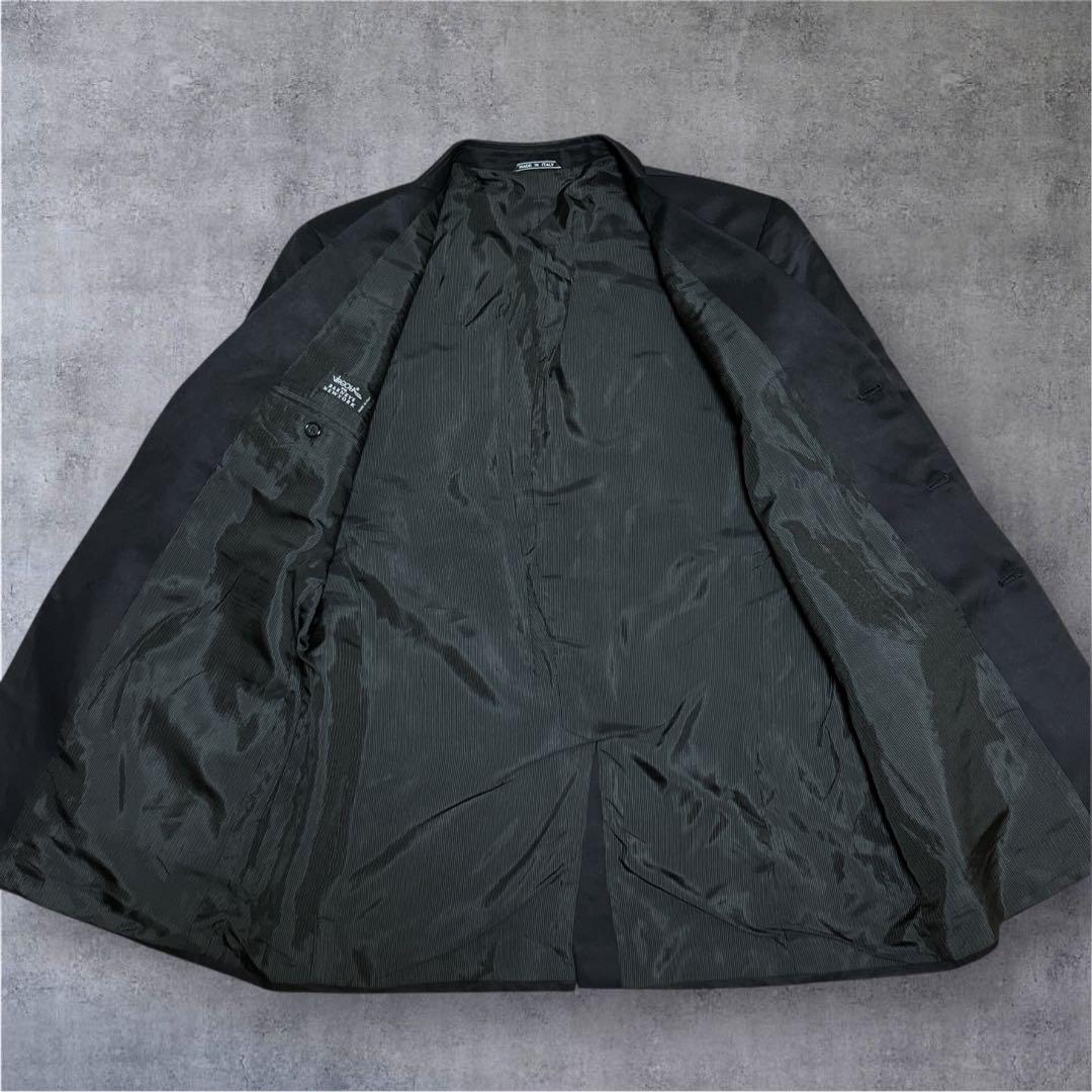 バーニーズニューヨーク　イタリア製　スーツジャケット　メンズ　光沢　XLサイズ