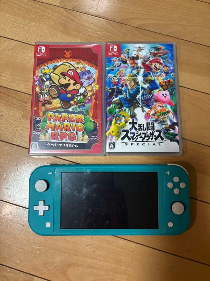 Nintendo Switch Lite ターコイズ + ゲーム2本