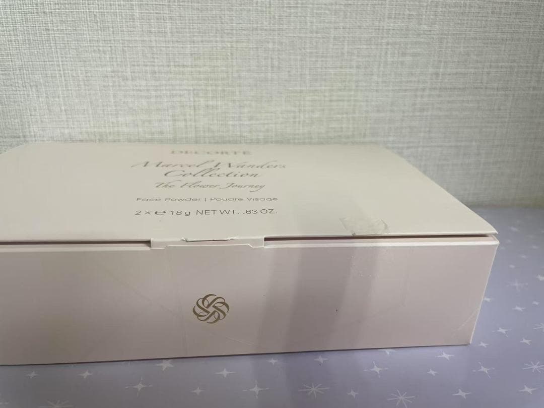 コスメデコルテフェイスパウダー XII 18g × 2個 (レフィル)パフ×２個