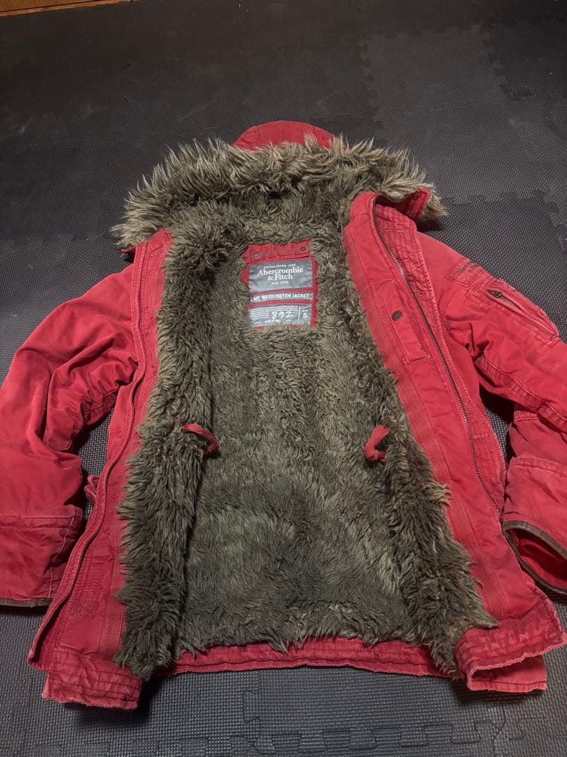 アバクロ Mt Washington Jacket　サイズS ワインレッド