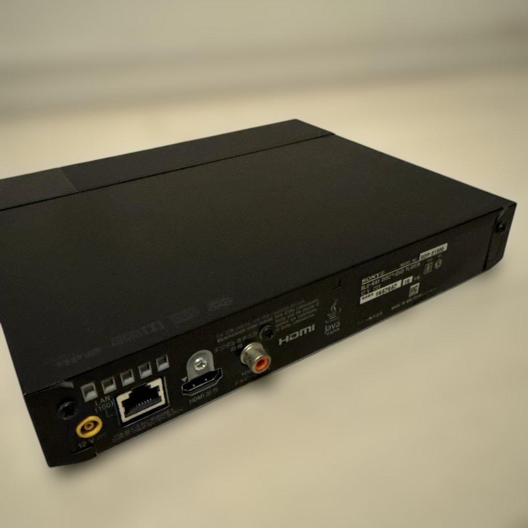 【良品】ソニー　SONY ブルーレイプレーヤー　ブラック