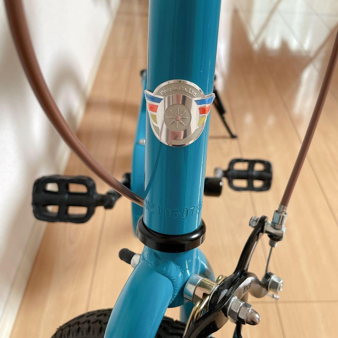 【送料込み】people ピープル ケッターサイクル 14インチ ターコイズ