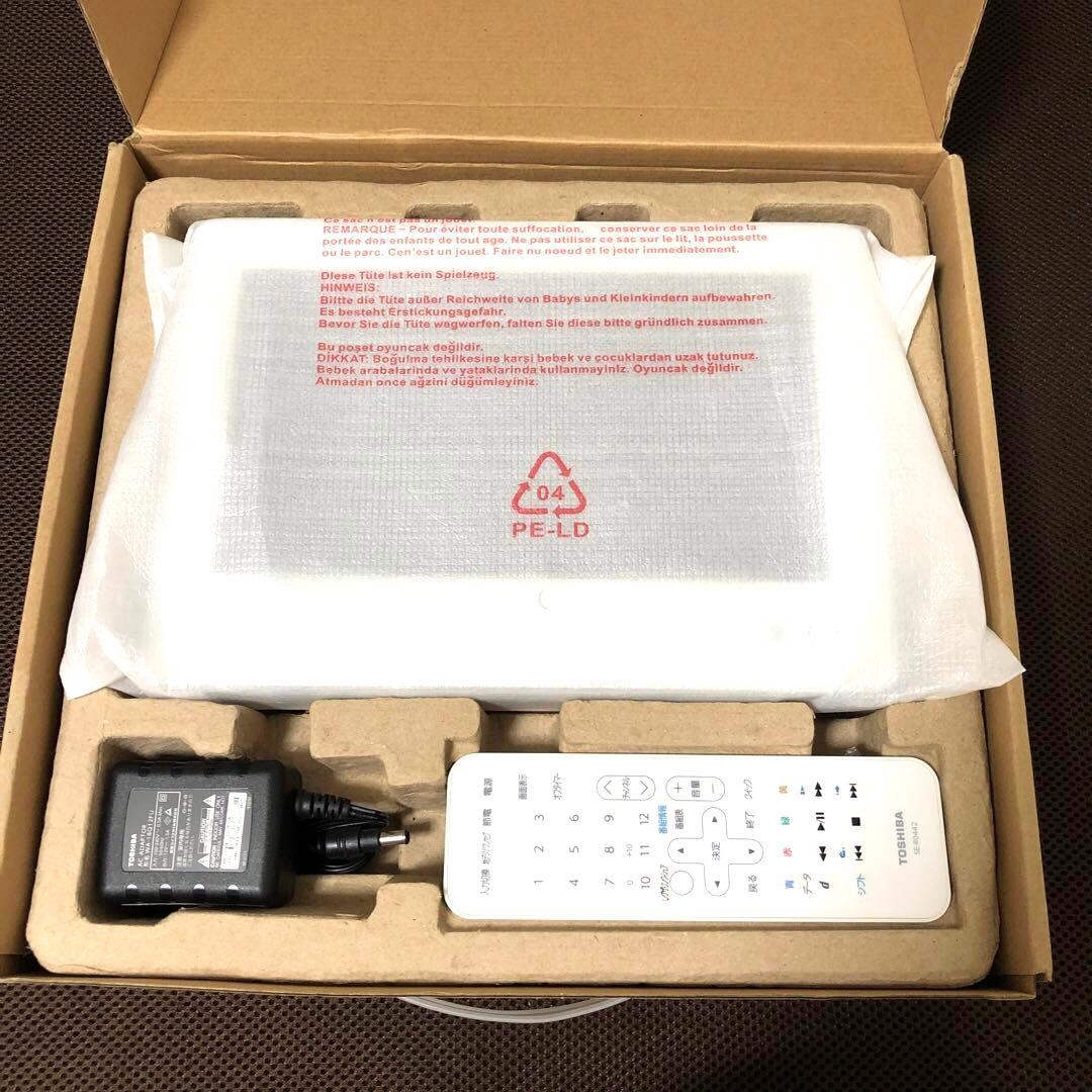 東芝　防水　ポータブルブルーレイプレーヤー　SD-BP1000WP ワンセグ対応