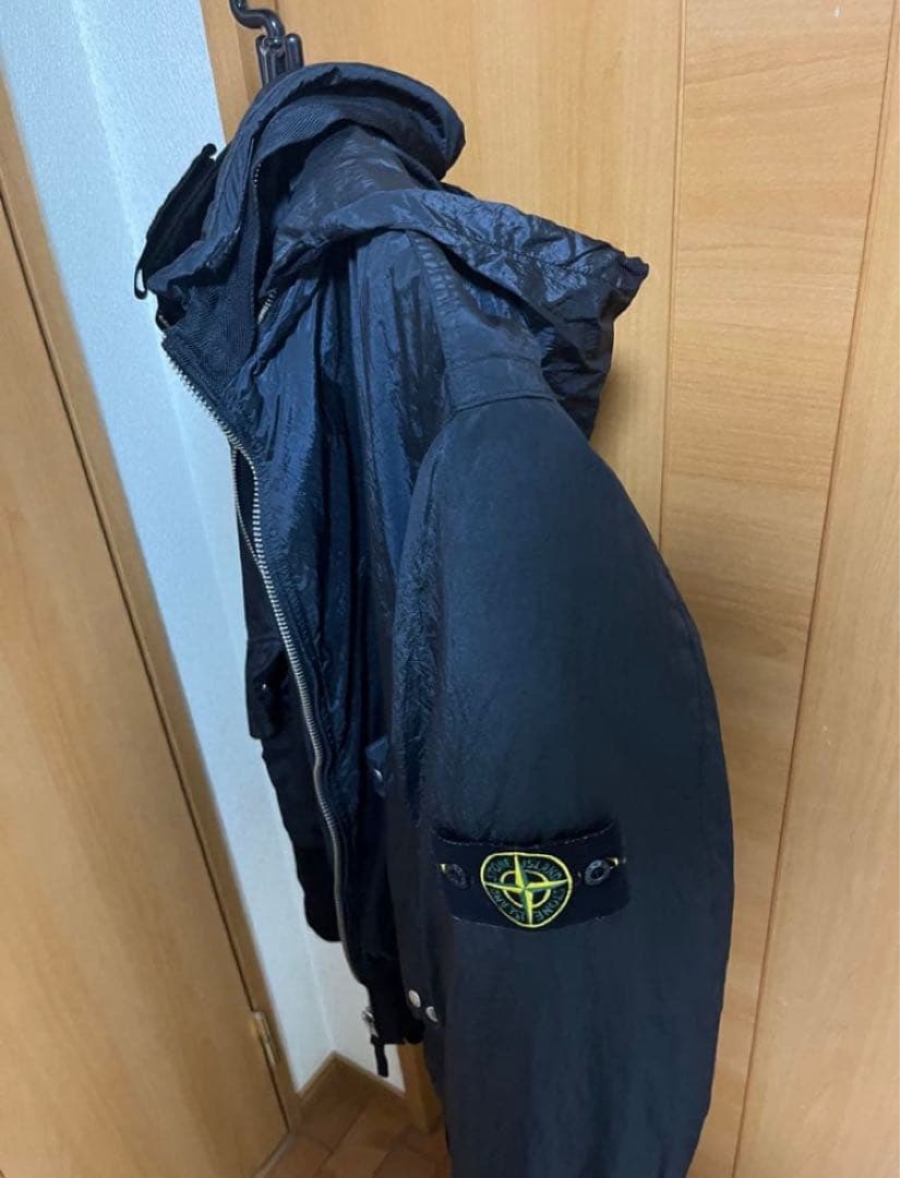 希少 00s Stone  ナイロンジャケット ガーメントダイ 中綿