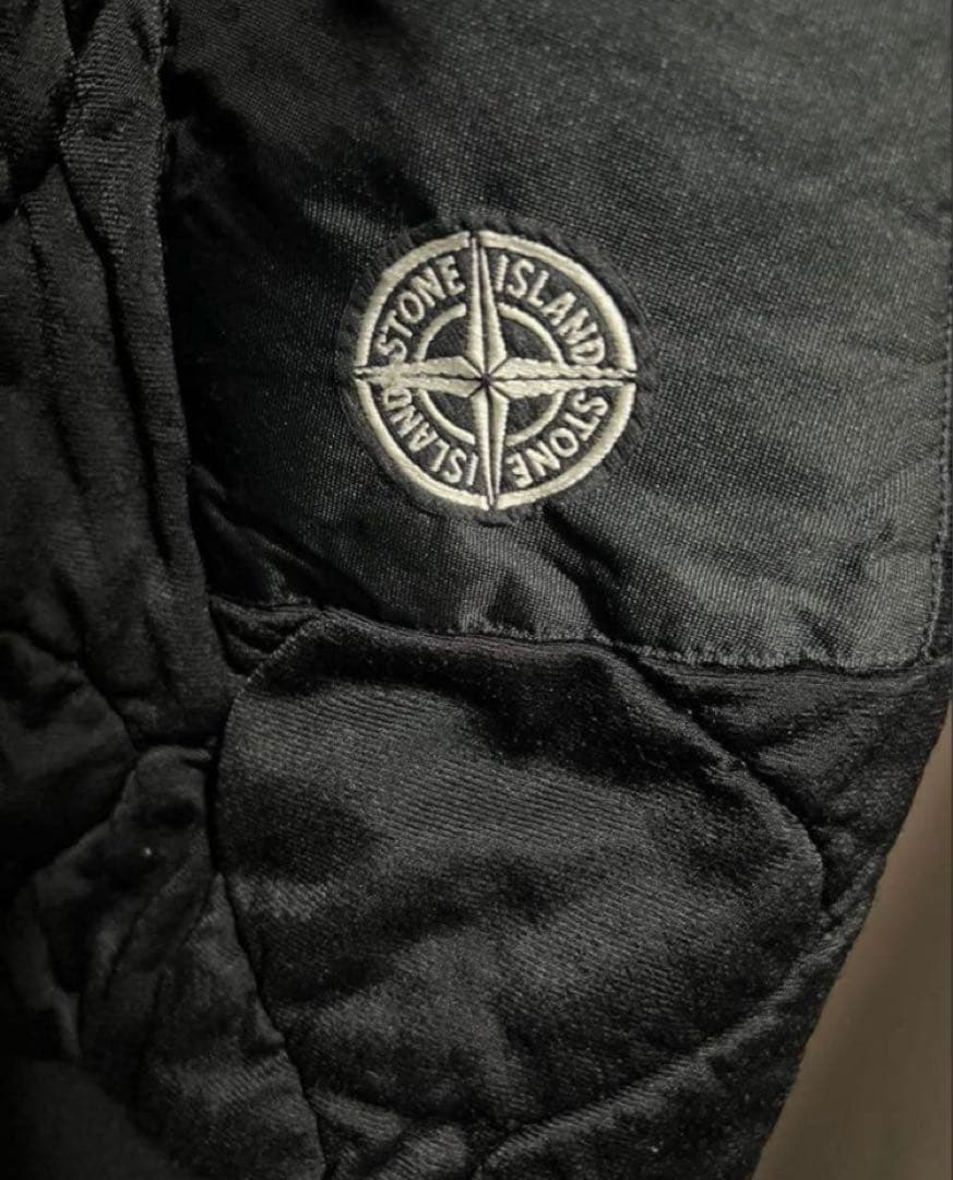 希少 00s Stone  ナイロンジャケット ガーメントダイ 中綿