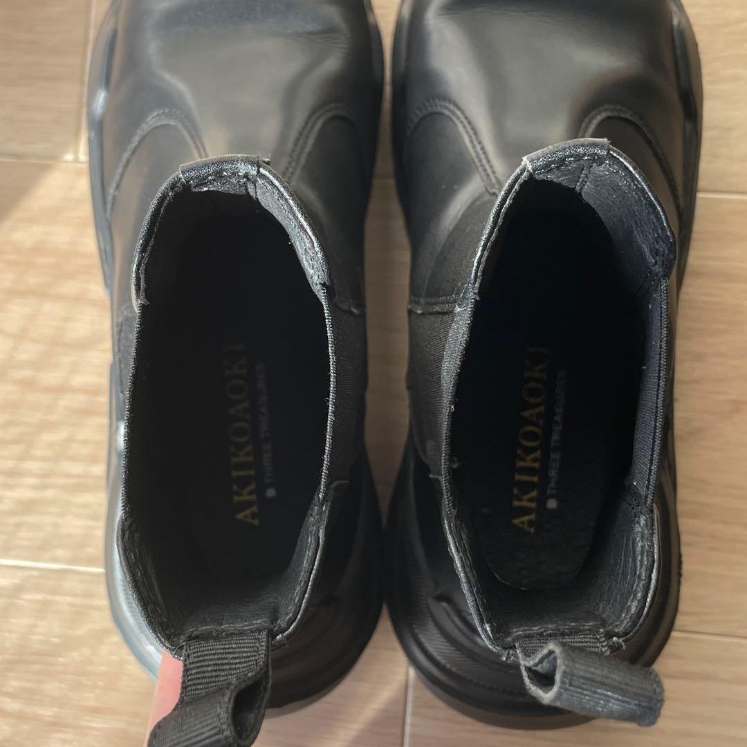AKIKOAOKI ショートブーツ 23cm 袋付き