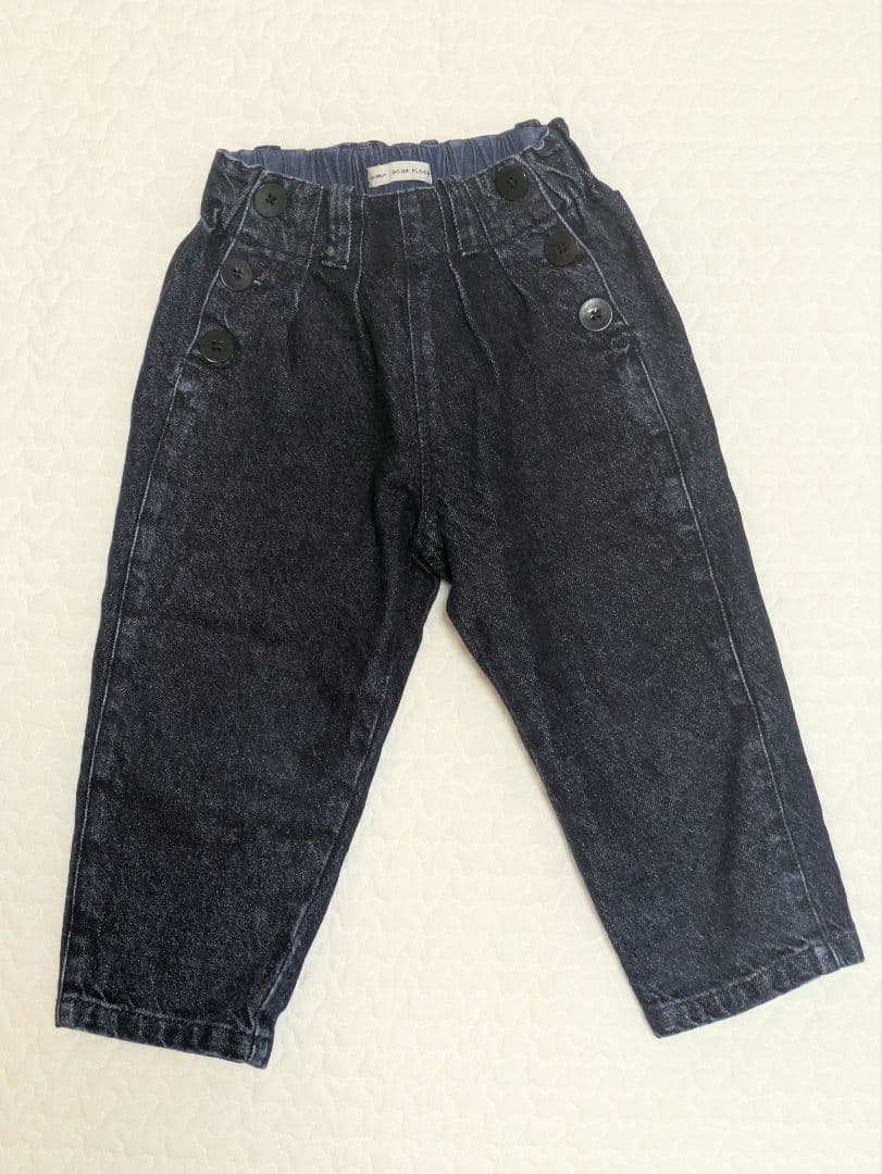 ボトムス SOOR PLOOM dark denim 3y