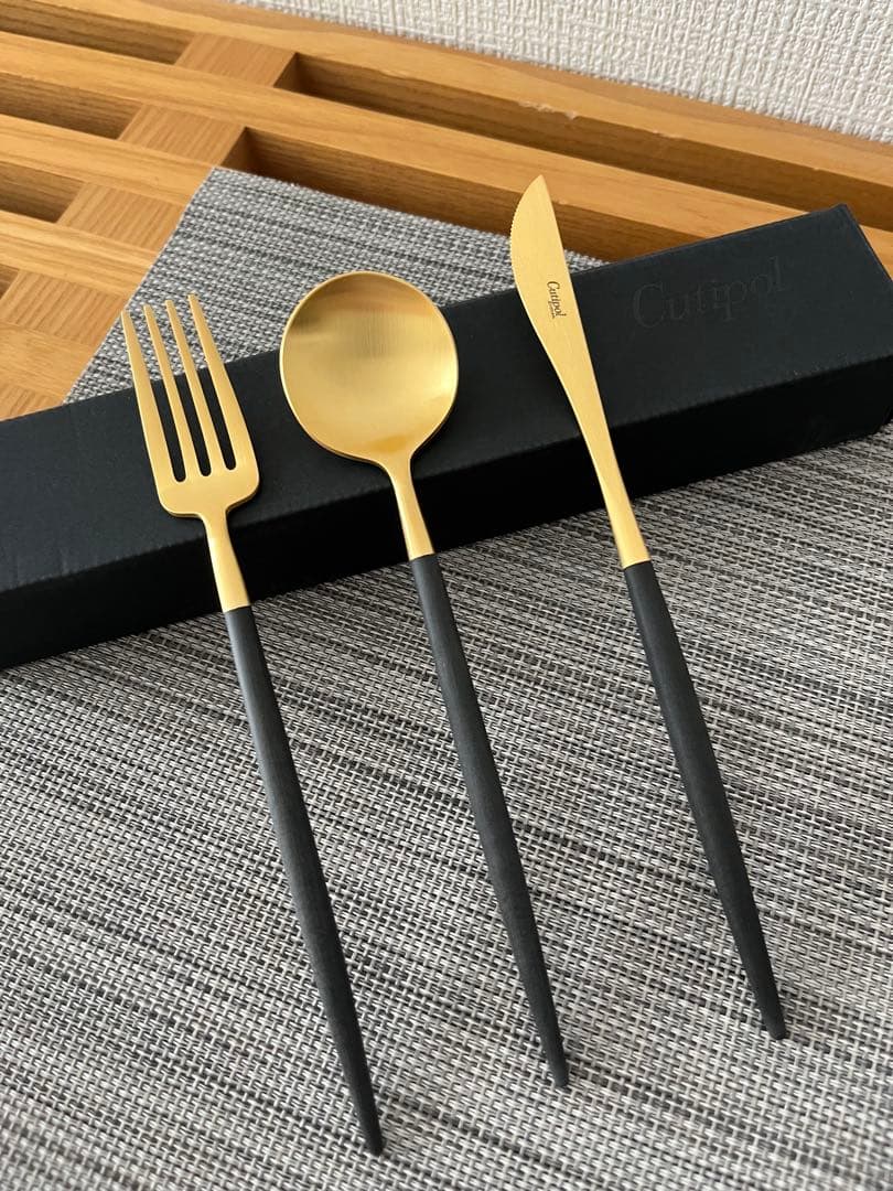 クチポール 正規品 ゴア デザート カトラリー6セット ギフトbox