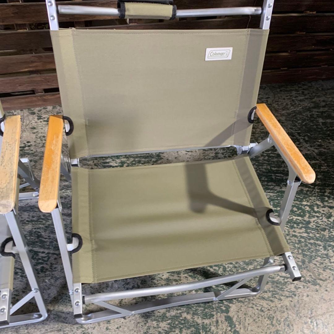 J407\" Coleman リラックスフォールディングベンチ チェアー セット