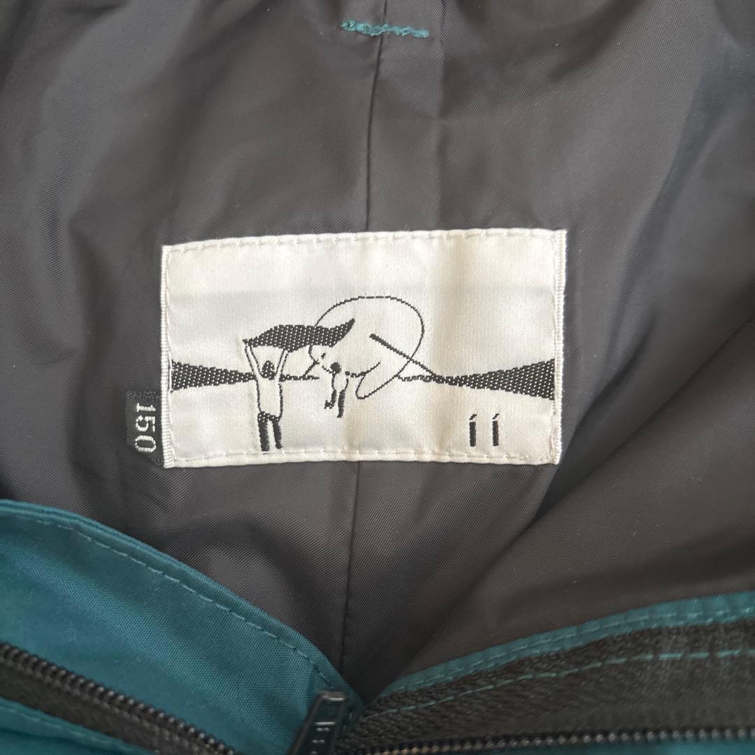 ii × GREENCLOTHING キッズ用　スノーボードウェア 上下セット