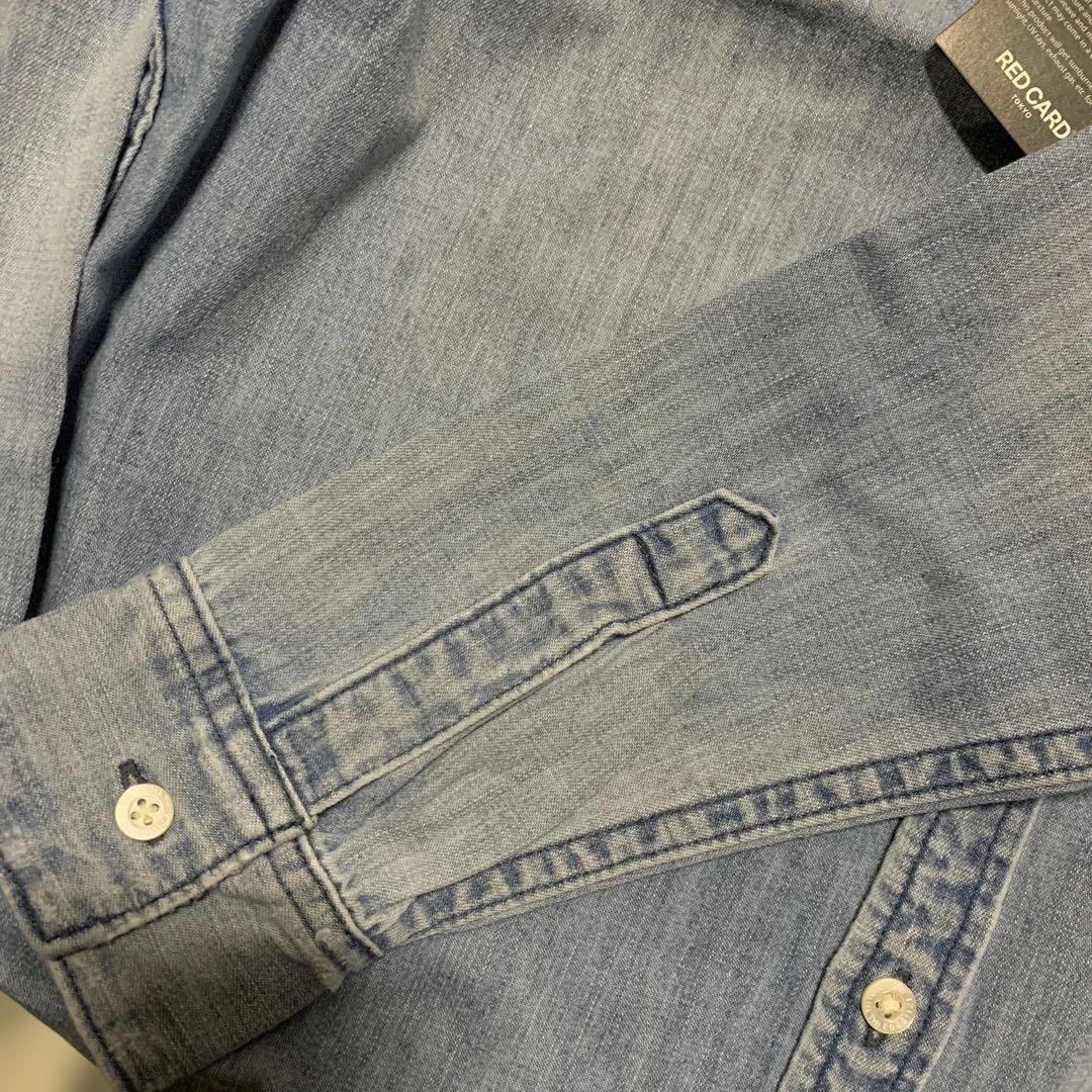 【新品】red card ライトブルー デニムジャケット