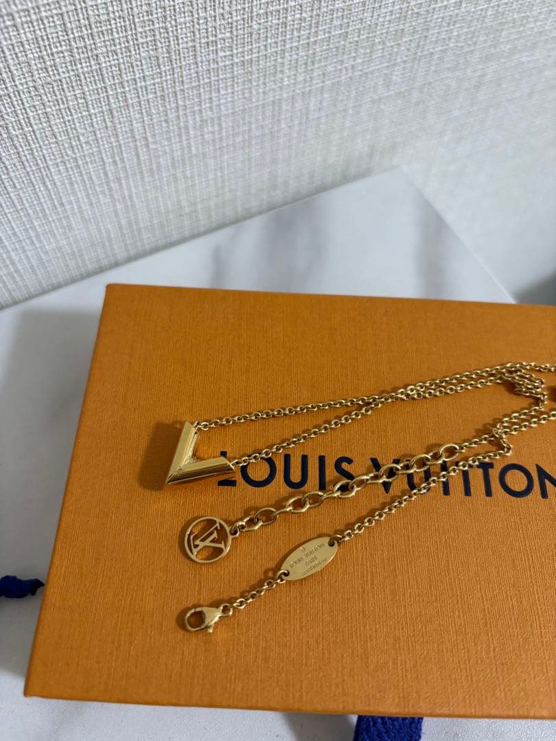 【美品/即購入可能】LOUIS VUITTON ゴールド ネックレス