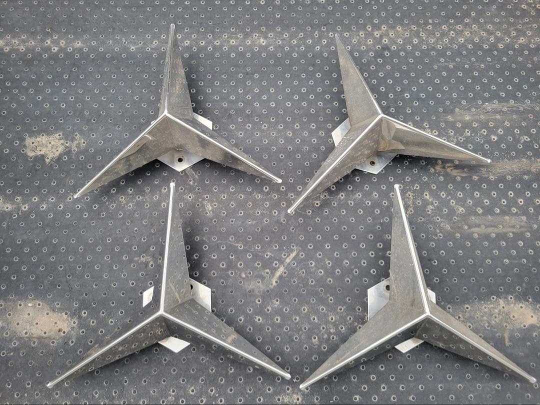 y出品 鏡面ステンレス スピンナー ベンツ型