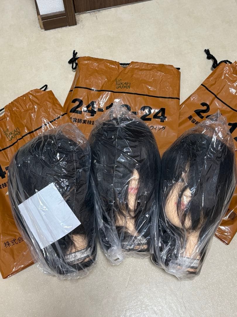 ユーカリジャパンカットウィッグ5体セット