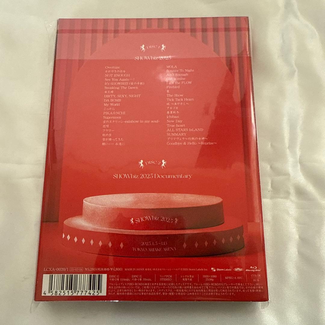 SHOWbiz 2025 Blu-ray ￼￼新品未開封