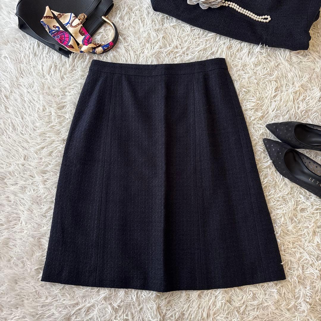 極美品♡美人系♡23区 ツイードジャケット セットアップ4L 卒業式 セレモニー