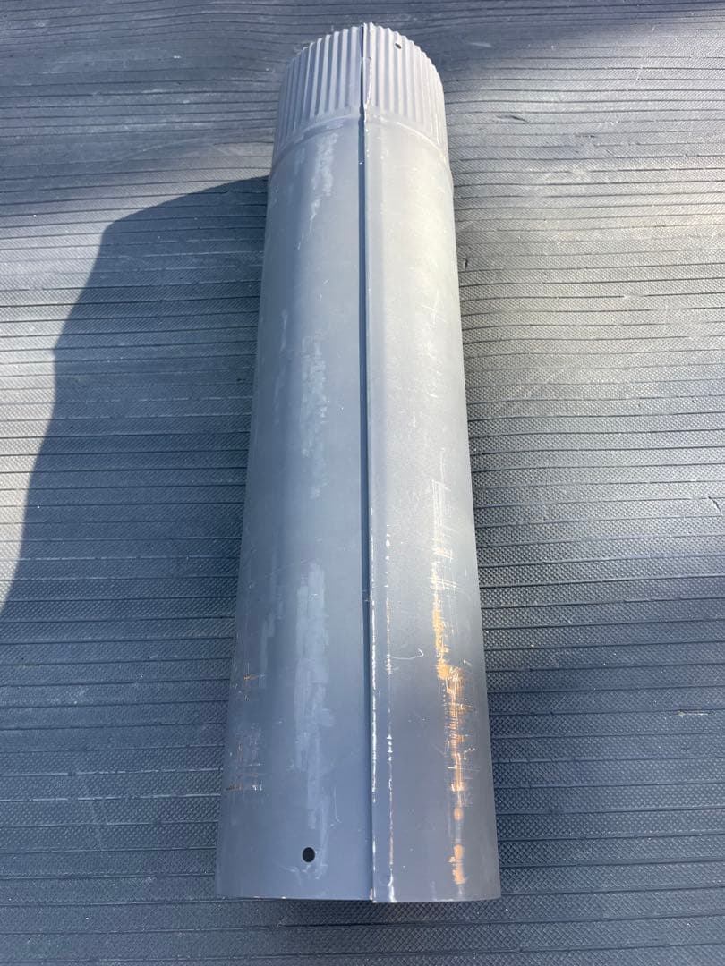 ホンマ製作所 黒耐熱 ダンパー 半直筒 106mm