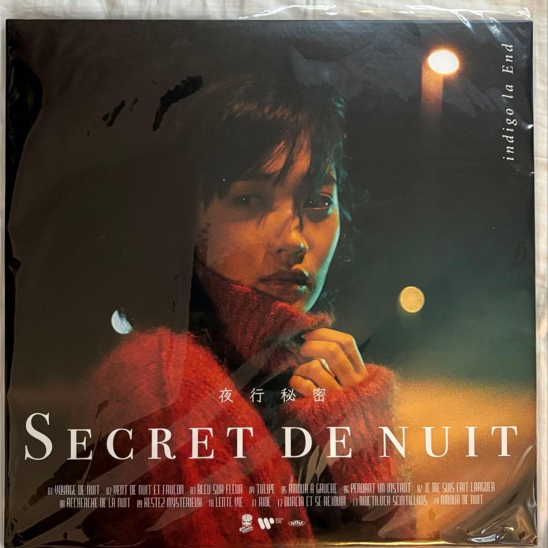 indigo la End 夜行秘密　レコード　LP