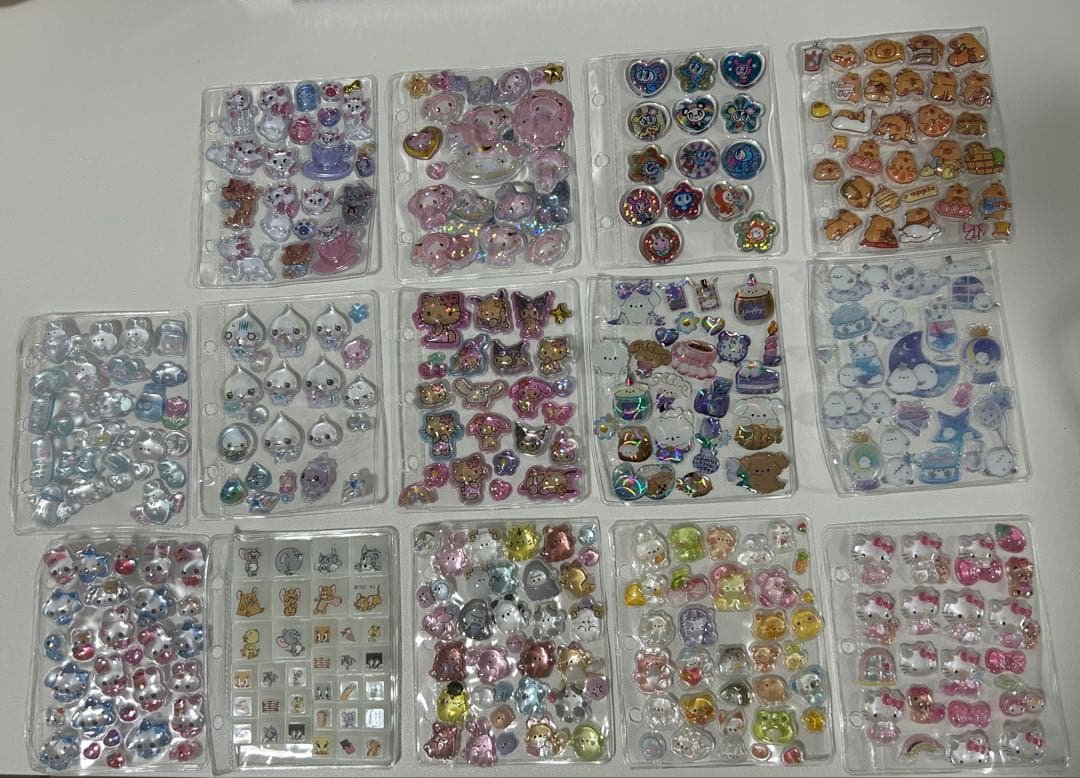 シール帳 完成品 ボンボンドロップシール うるちゅるシール シール帳付き