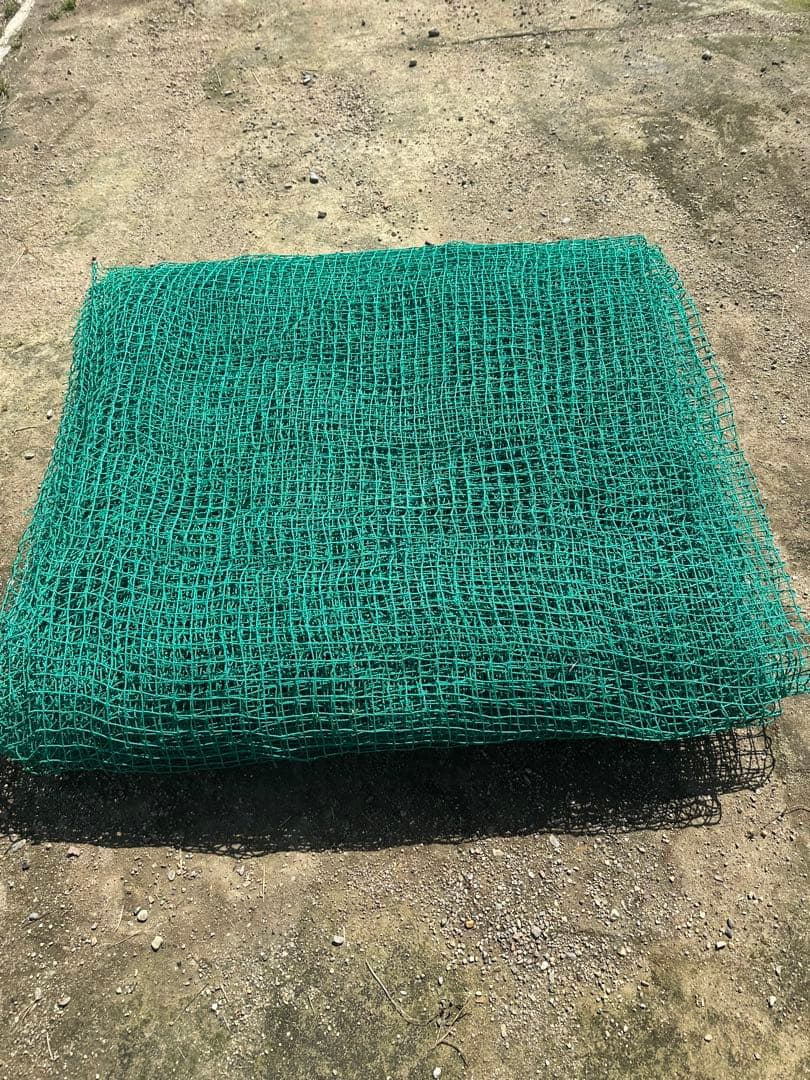 防球ネット 防鳥ネット4m×16m 目合い2.5cmメッシュ　縁無し